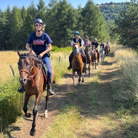 Rando Equitation au coeur du Cantal