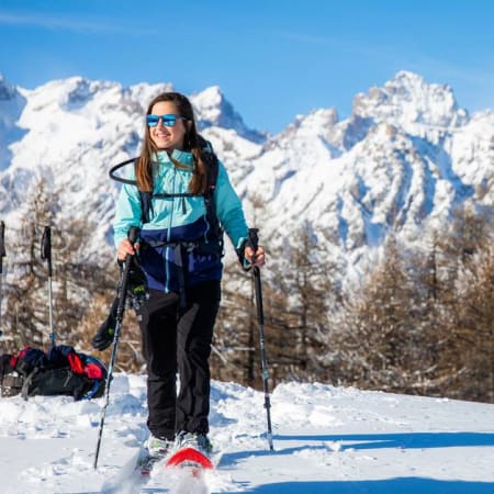 Mini-raid en raquettes dans les Ecrins