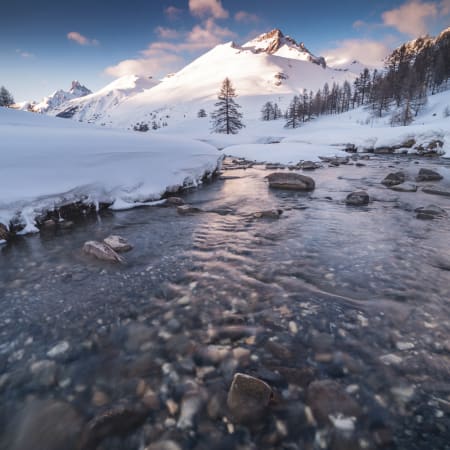 Nouvel An raquettes en Ubaye : les vallons secrets