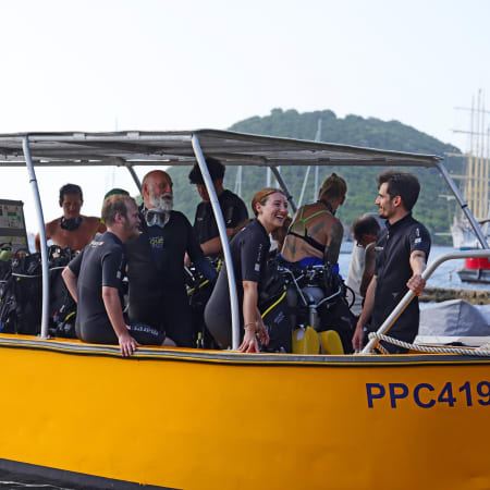 Plongée exploration aux Saintes 7 jours