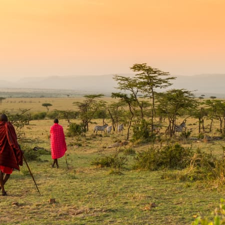 Pays Masaï et faune d'Afrique