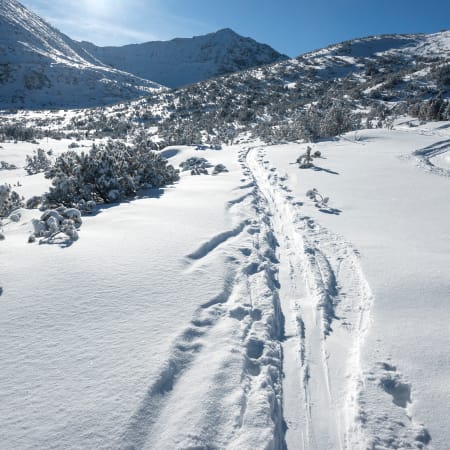 Raquettes dans les Balkans