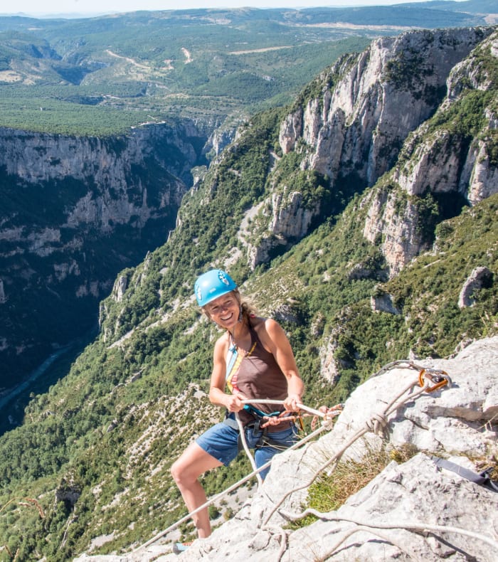 Escalade falaise en 5 jours