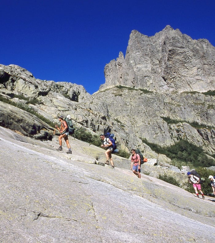 GR20 Nord séjour itinérant à Corse UCPA