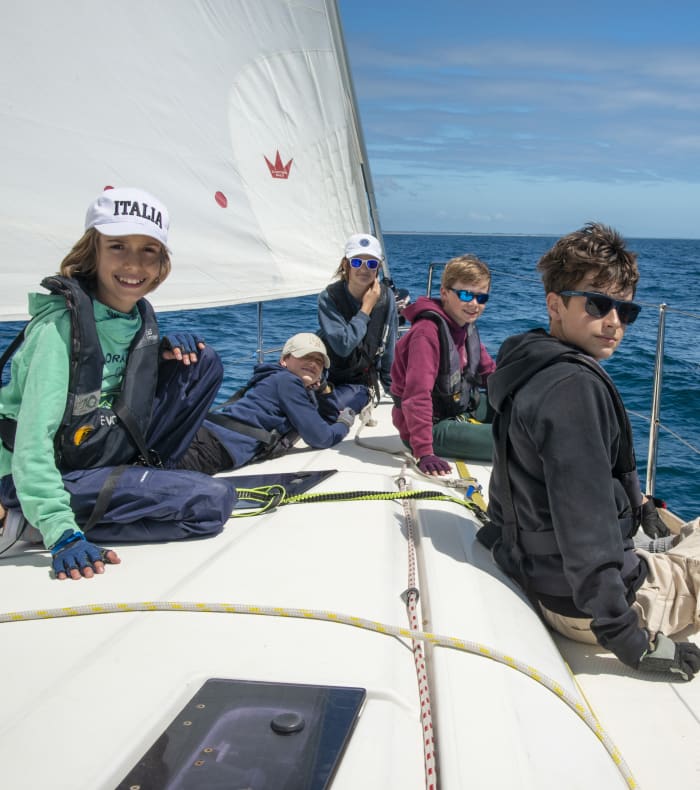 Objectif voilier niveau colo à Toulon UCPA