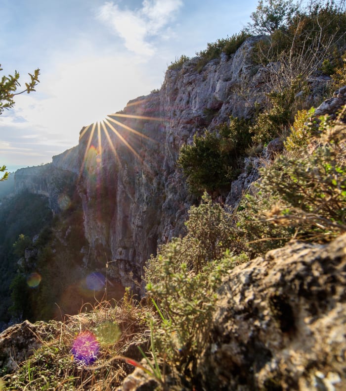 Break klatring Larzac - Bagland ved Montpellier — billede 2