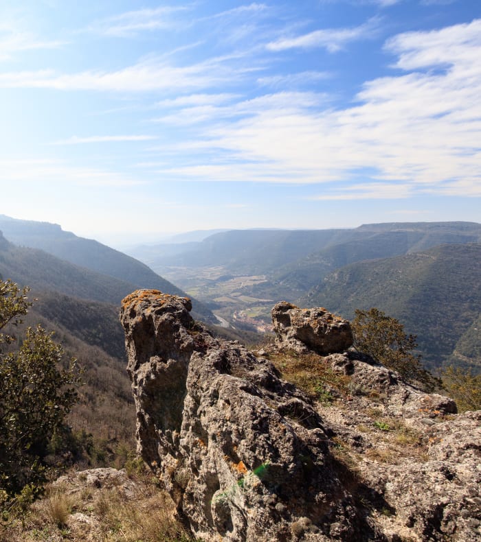 Break klatring Larzac - Bagland ved Montpellier — billede 3