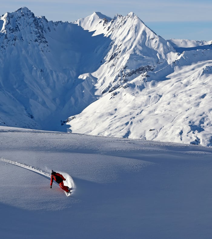 Ekspert-snowboard off-piste Big Rides — billede 2