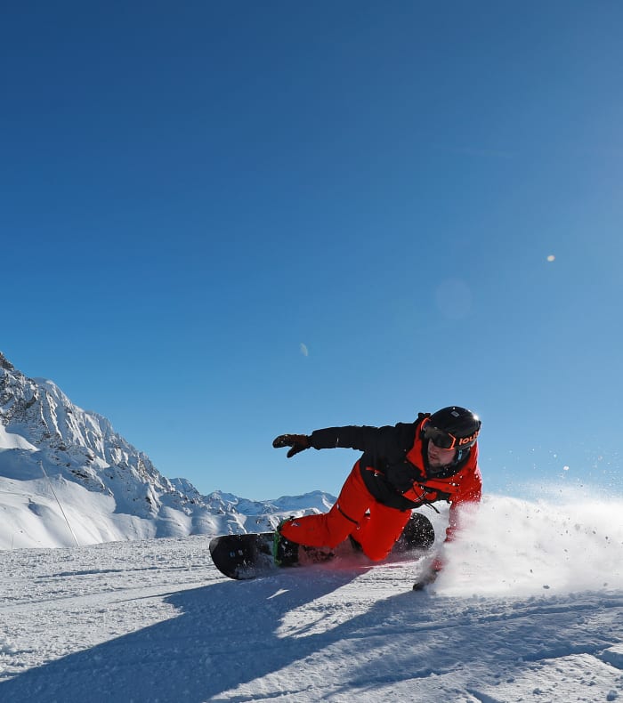 Ekspert-snowboard off-piste Big Rides — billede 3