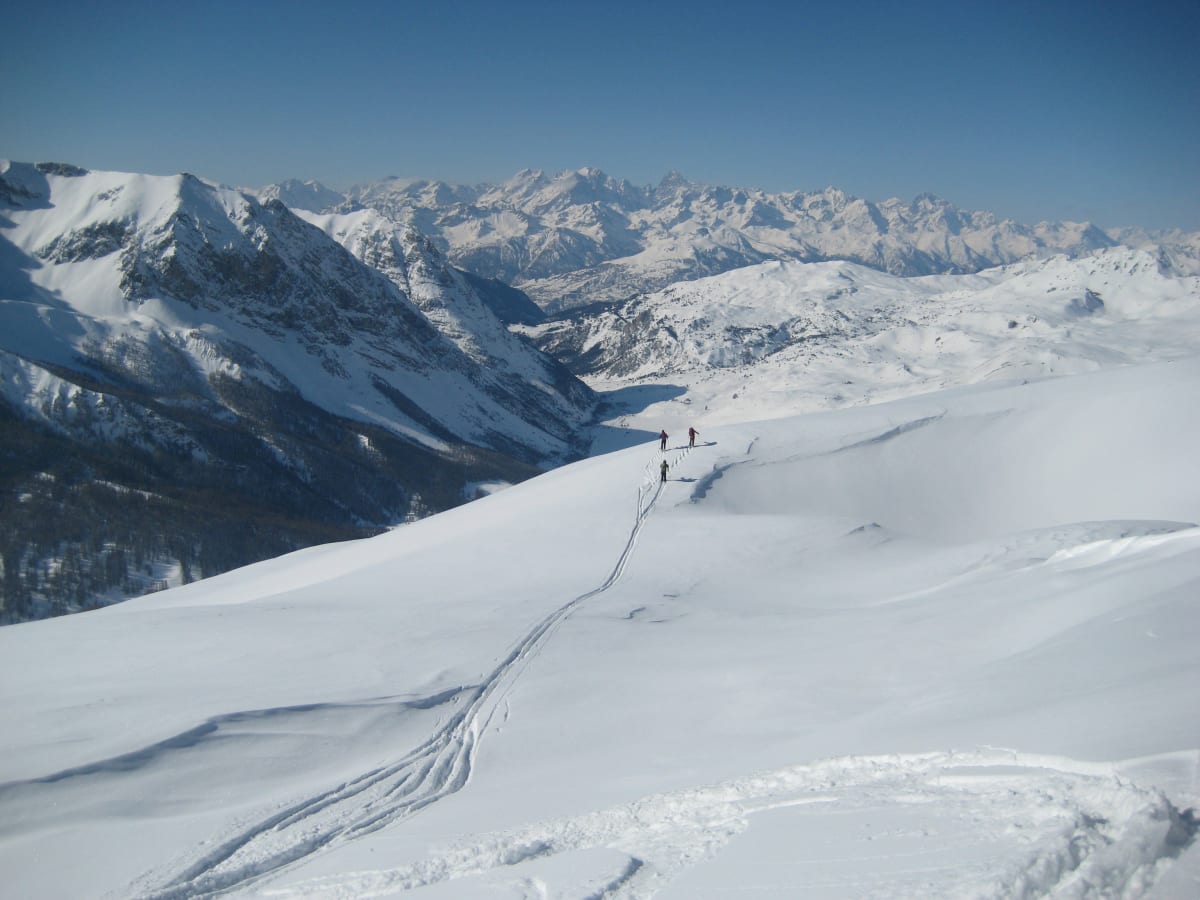 Skitouring i Queyras, på vej mod selvstændighed