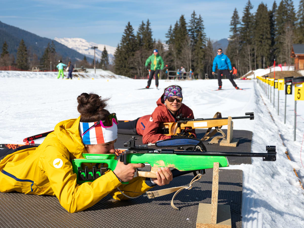 Skiskydning – øvet/alpint skiløb
