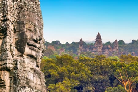 Monument, Angkor Wat, Siem Reap, Cambodge