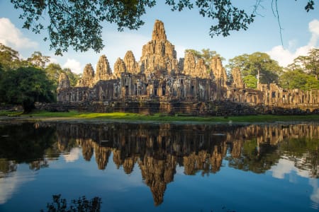 Temple Bayon, Siem Reap, Cambodge