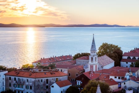 Panorama de Zadar, Croatie