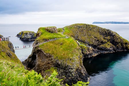 Carrick-a-Rede Rope Bridge, Irlande du Nord