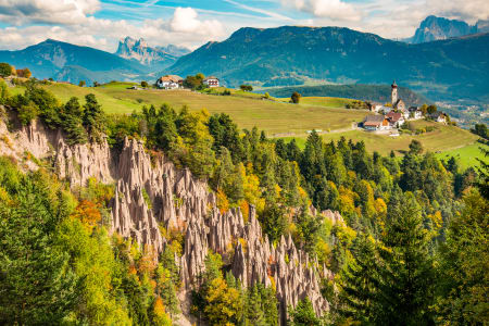 Pyramides de terre de Renon, Italie