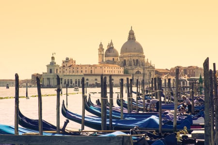 Gondoles, Venise, Italie