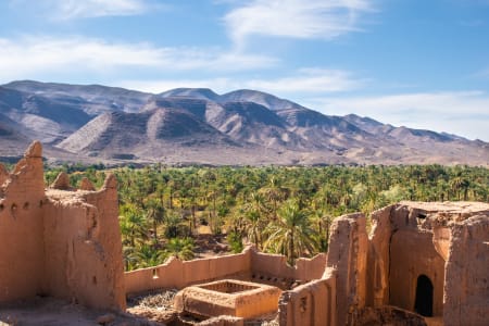 vallé du Draa, désert, maroc