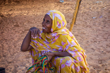 Portrait femme, Mauritanie