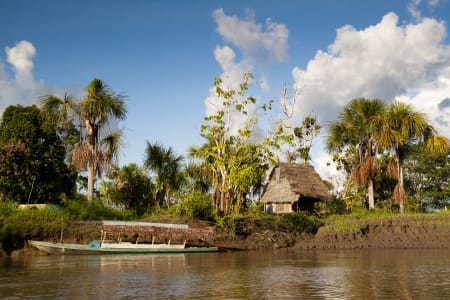 Village près d'Iquitos, Pérou