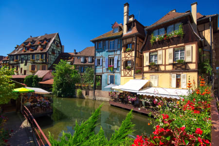 Petite Venise à Colmar, Alsace