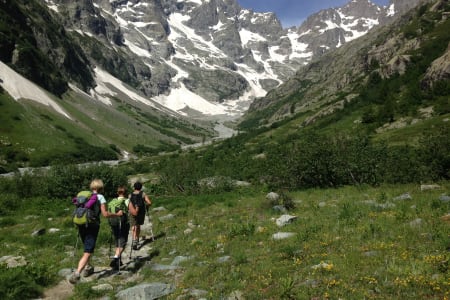 Randonnée dans le parc des Écrins