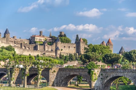 Rempart de la Cité de Carcassonne
