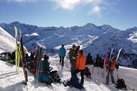Équipement complet ski de rando, Provence-Alpes-Côte d'Azur