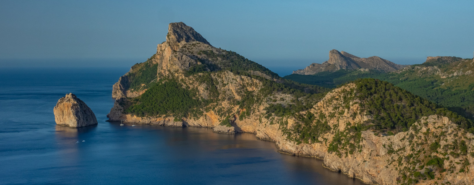 Panorama sur le Cap de Formentor en Espagne
