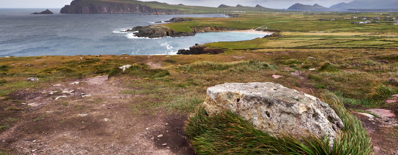Panorama sur la péninsule de Dingle en Irlande
