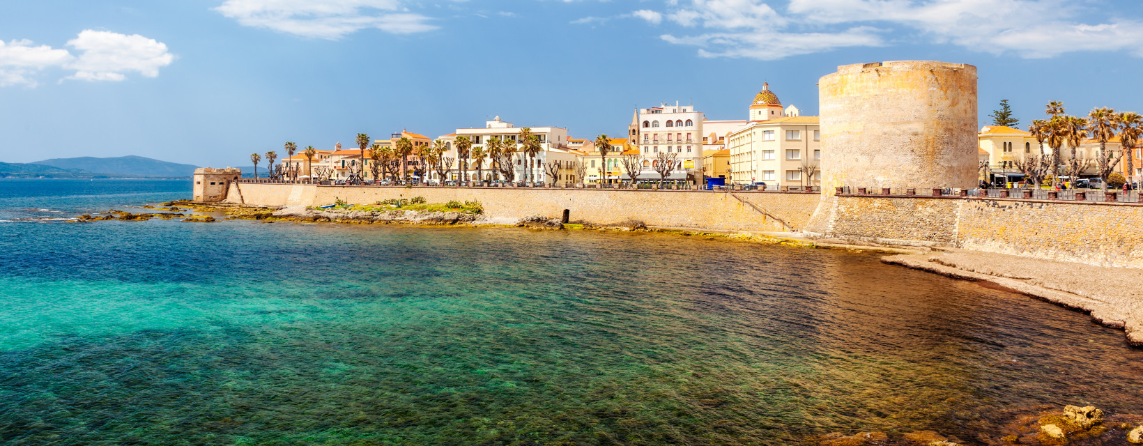 Vue sur Alghero, Sardaigne