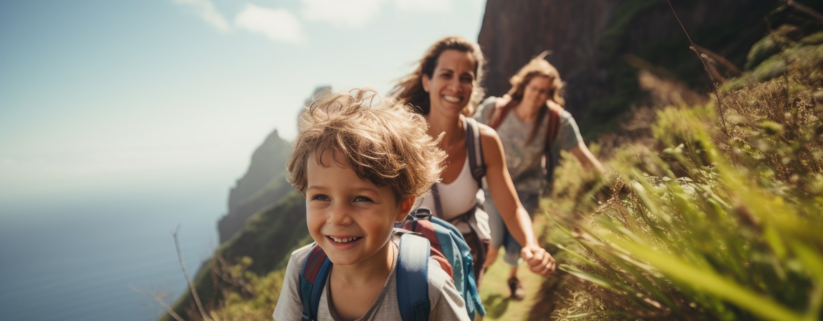 Randonnée en famille à Madère
