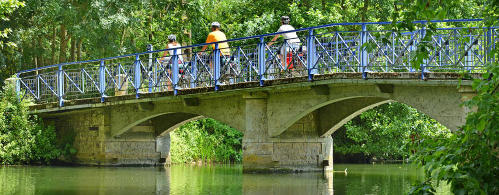 Cyclistes, Niort, Poitou-Charentes, France