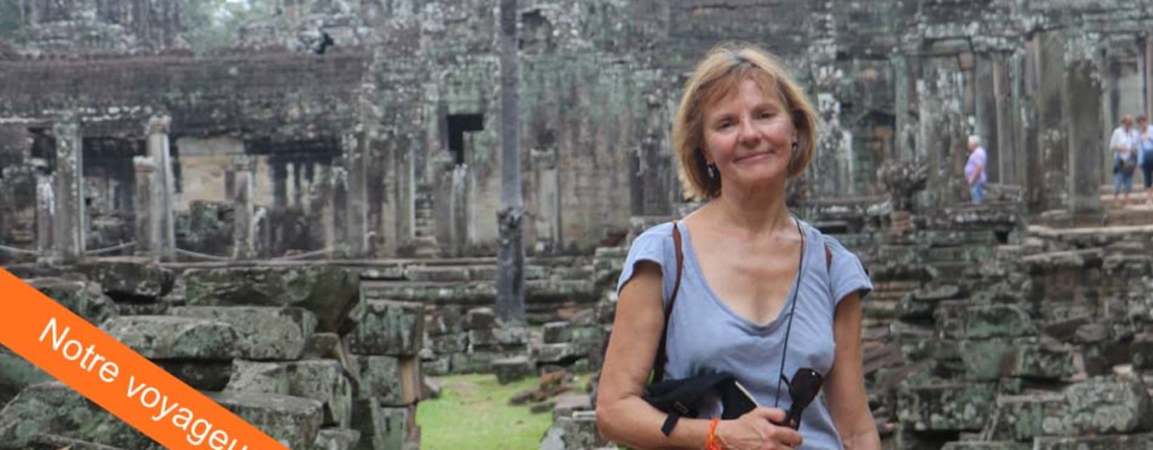 Simone, voyageuse de retour du Cambodge