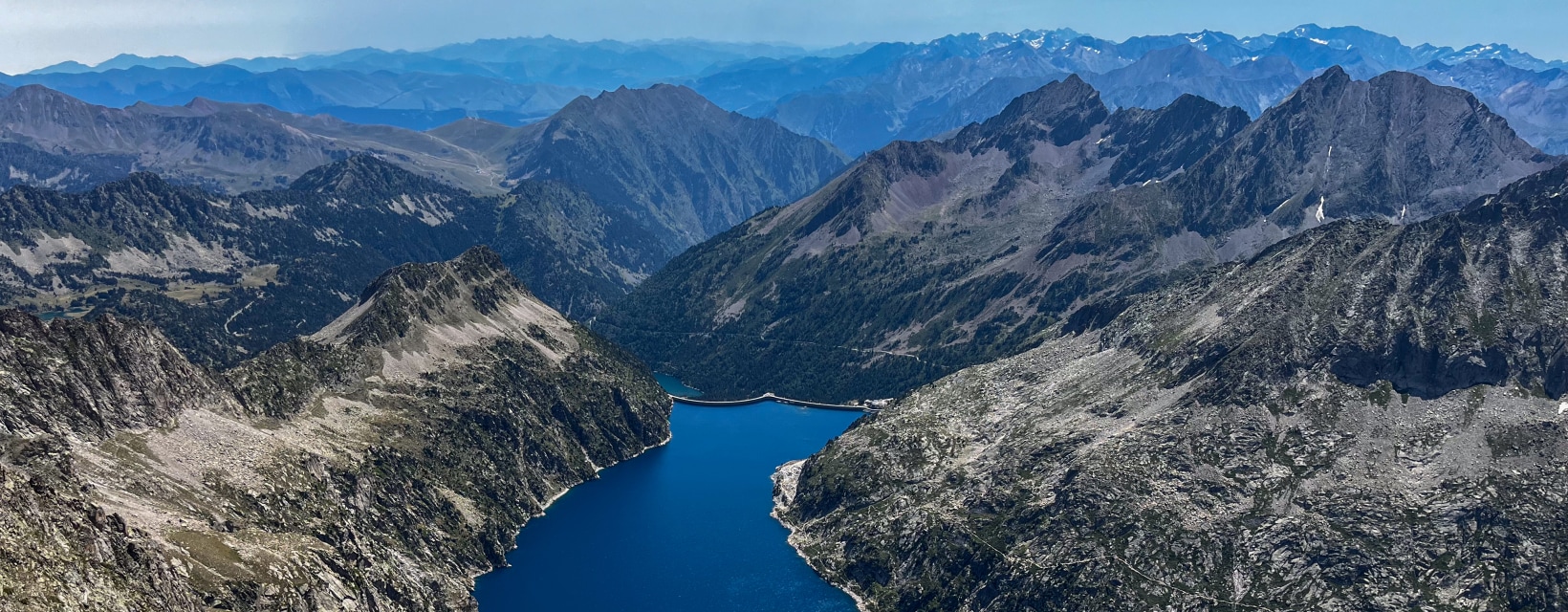Vue panormaique du Turon de Néouvielle, Hautes-Pyrénées