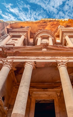 Treasury Petra Site Touristique Site ArchÃ©ologique De Petra From