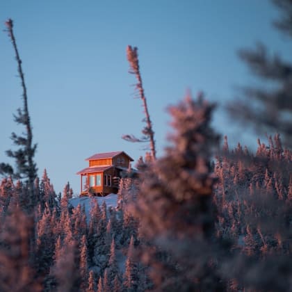 Québec, canada, hiver, neige