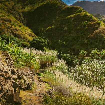 Panorama, île de Santo Antao, Cap Vert