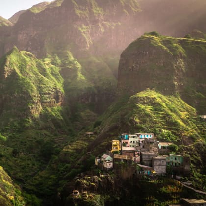 Fontainhas, Santo Antao, Cap Vert