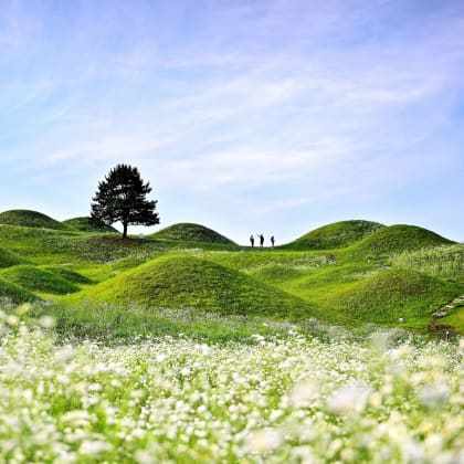 Corée du Sud, Ancient Tombs in Bullo-dong, Bullo-dong, Dong-gu, Daegu