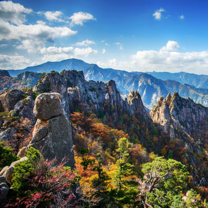 Corée du Sud, Autumn of Yongajangseong Ridge
