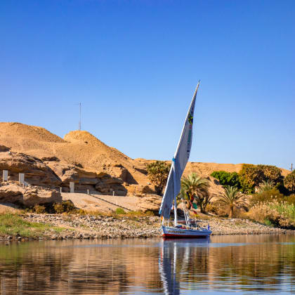 Felouque, Nil, Egypte