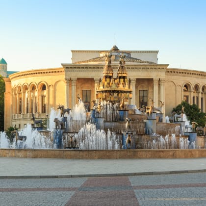 Place centrale de Koutaïssi