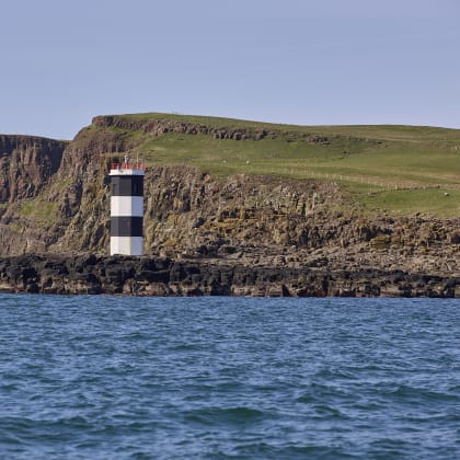 Rue Point Lighthouse Rathlin Island Northern Ireland