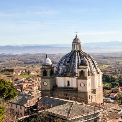 Montefiascone, Italie, Via Francigena