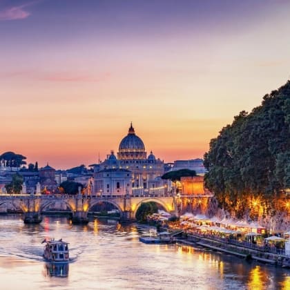 Rome, Italie, Via Francigena