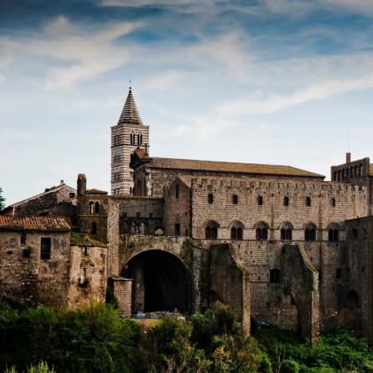 Viterbo, Italie, Via Francigena