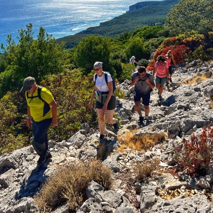 trek & repas chez le berger,Italie, Sardaigne
