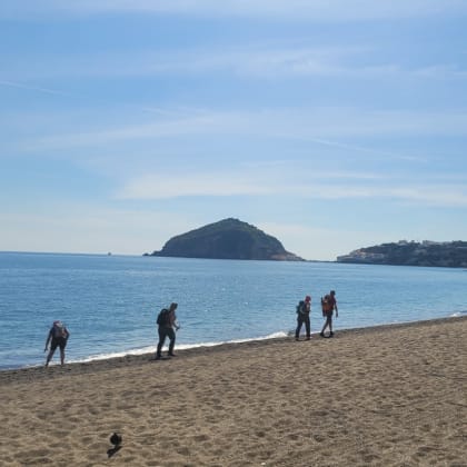 Randonnée plage des Maronti, Golfe de Naples, Italie