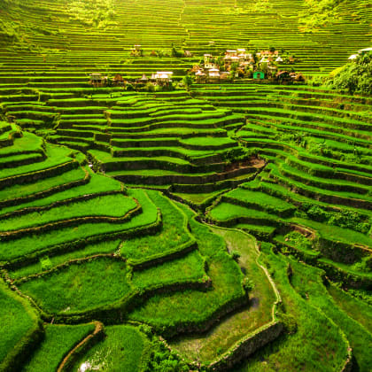 Batad Rice Terraces in Northern Luzon, Philippines